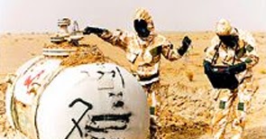 WMD bullet tank in Iraq
